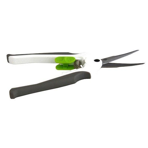 Pruner with Curved Blade and Cap